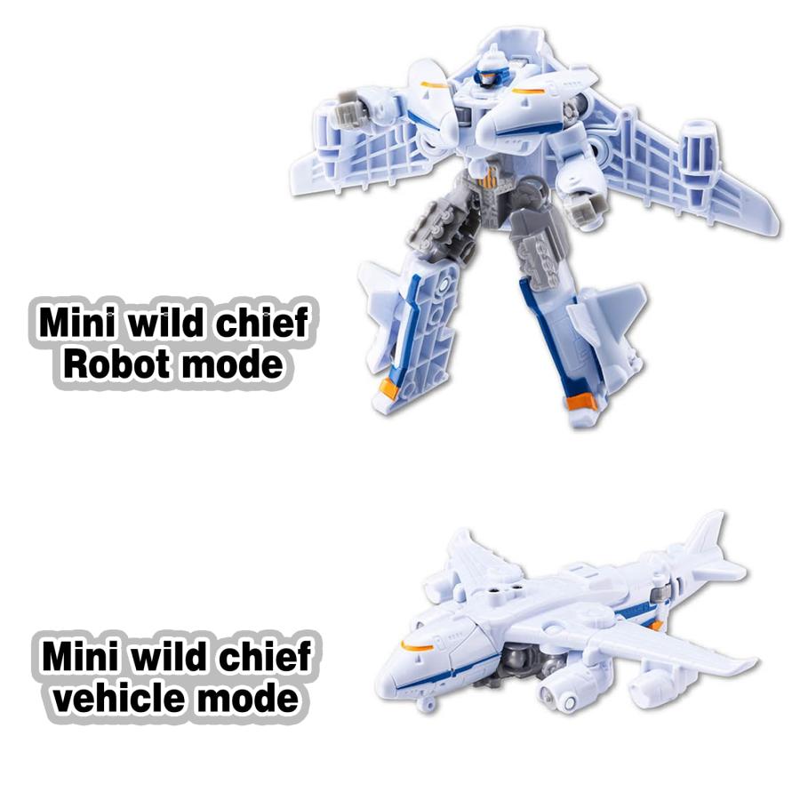 【並行輸入品】プライミングウォーター YOUNGTOY TOBOTV TOBOT V ミニロボットバージョン 4セットまたは単品(ミニエアハイド_2