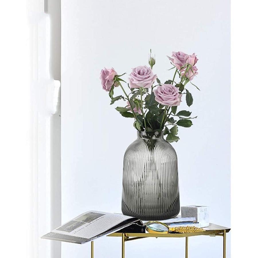 【並行輸入品】Vase for Flowers Large Large Vases Home Decor Floor， Cut Glass V_4