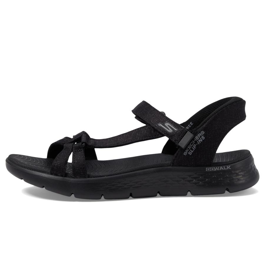 スケッチャーズ　サンダル　黒　23cm　go　walk flex　ラスト 並行輸入品】[スケッチャーズ] サンダル GO WALK FLEX SANDAL