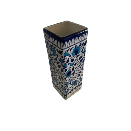 【並行輸入品】手作りセラミック長方形花瓶 ビッグサイズ 4ポンド 12インチ (2.6z) 花瓶 粘土装飾花瓶 ホームデコ テーブル リビングル_7