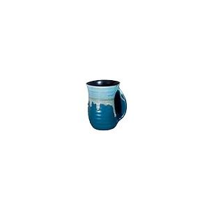 【並行輸入品】Icytrip Hand Warmer Mug,18 Oz Handmade Pottery Hand Warming Coffの画像