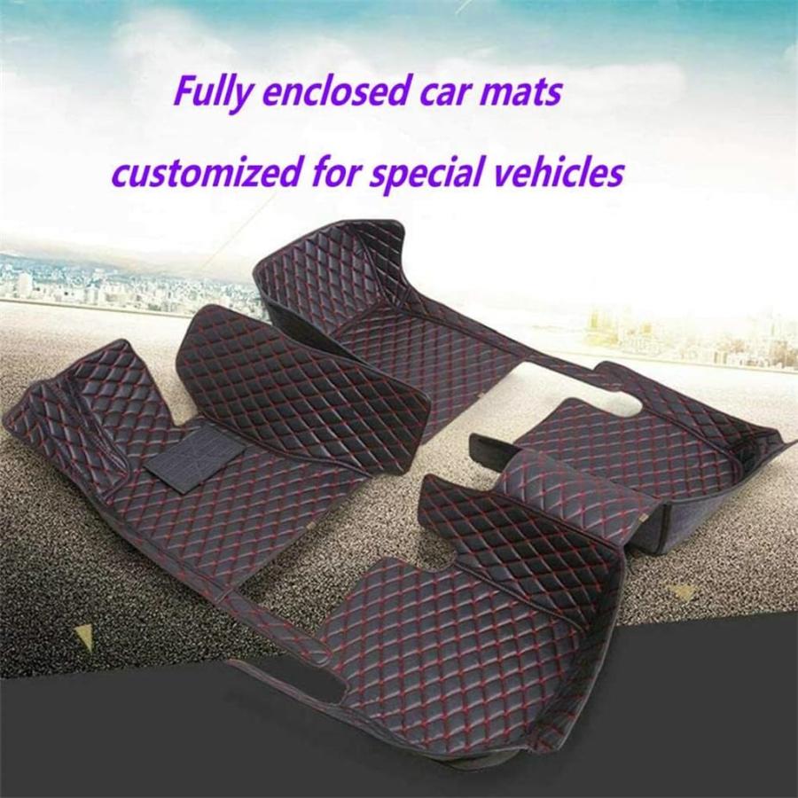 【並行輸入品】Custom Making Car Floor Mats for 99.9% Model of Automotive Black |  | 08
