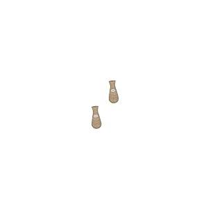 【並行輸入品】IMIKEYA 2pcs and Stick Tile Wicker Flower Vase Farmhouse Vase Bo
