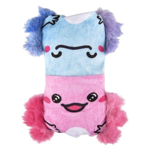 【並行輸入品】1 Jumbo Reversible Plush Axolotl Animal Water Filled Tube Snakeの画像