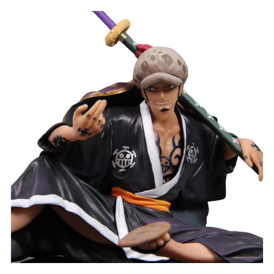 【並行輸入品】Qekazciet Action Figure Trafalgar D. Water Law Kimono Version Reの画像