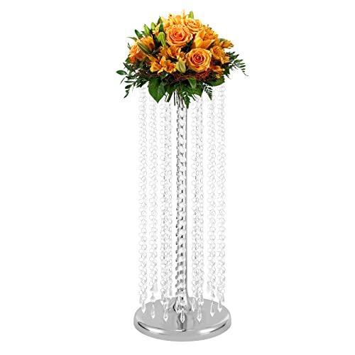 【並行輸入品】BANLICALI Wedding Centerpieces,Set of 10 Tall Metal Wedding Tablの画像