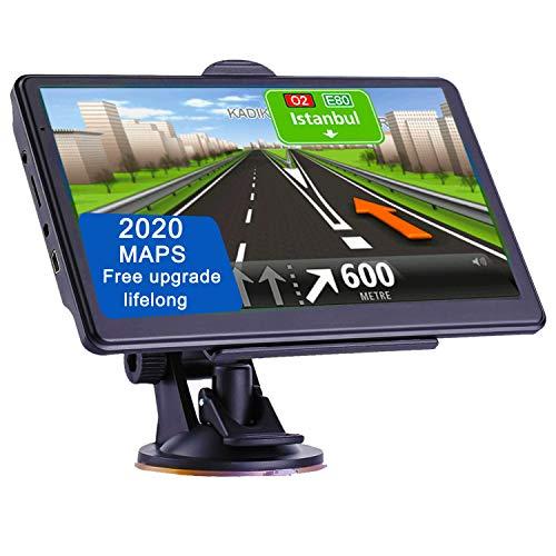 【並行輸入品】GHYREX車用GPSナビゲーション 2023年最新地図 7インチ タッチスクリーン リアルボイス音声 ターンバイターン方向リマイ_1