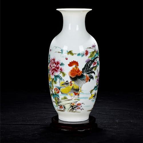 並行輸入品】ハンドメイド磁器セラミック花瓶 フラワーボトル ドライ