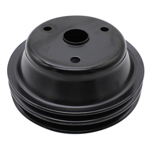 【並行輸入品】YUCHENSHLP Black Steel Crankshaft Pulley Double Groove LWP Long_1