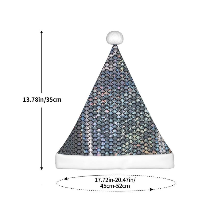【並行輸入品】1 Pack Christmas Hats Santa Hat For Kids，Xmas Holiday Party For_6