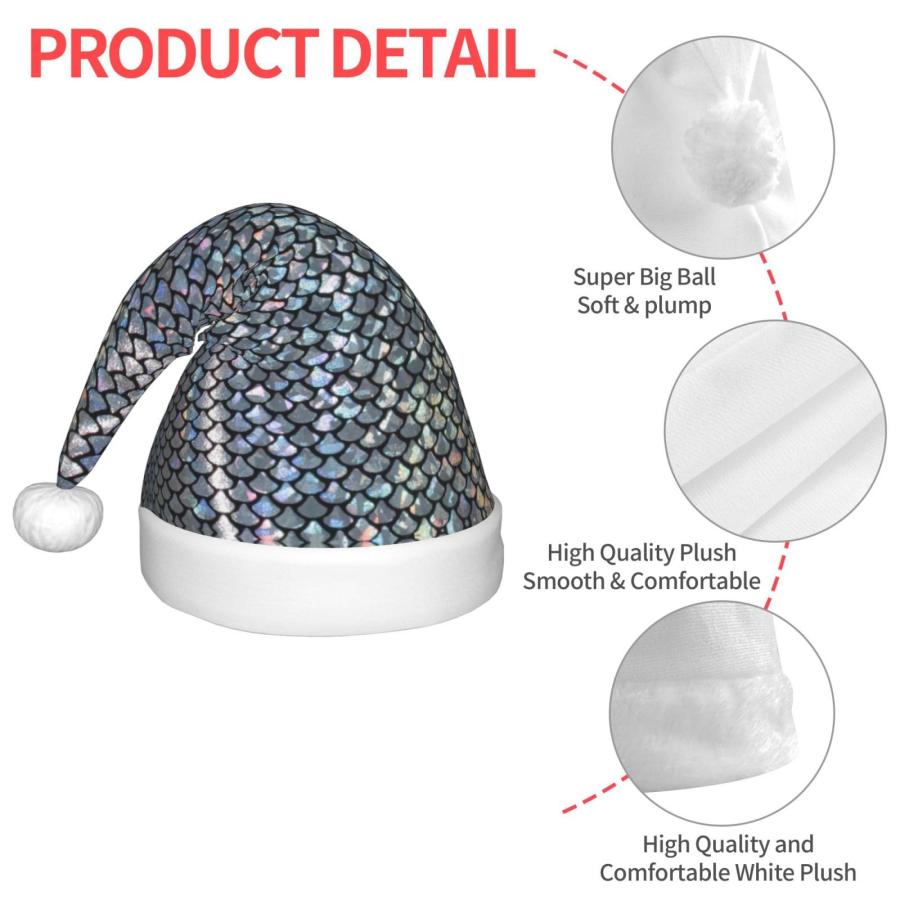【並行輸入品】1 Pack Christmas Hats Santa Hat For Kids，Xmas Holiday Party For_9