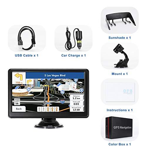 【並行輸入品】2024年最新車 GPS ナビゲーター 7インチ タッチスクリーン リアルボイスプロンプト 方向 速度制限 警告 車 GPS 衛星_7