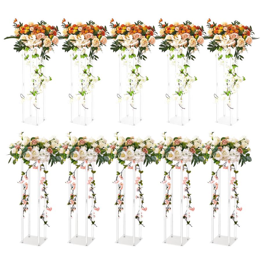 uxcell ウェディングフラワースタンド 高さ60 cm 金トーン 10個 並行輸入品】VEVOR ウェディングフラワースタンド 高さ23.6インチ/60cm