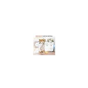 【並行輸入品】VEVOR ウェディングフラワースタンド 高さ23.6インチ/60cm アクリルラミネート付き アクリル花瓶柱 幾何学模様センター_8