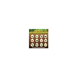 【並行輸入品】SMILESSKIDDO Dinosaur Eggs Excavation Dig Kit 12 Pack Dino Egg_5