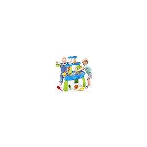 【並行輸入品】HYES Water Table for Toddlers 1 3 3 5, 3 Tier Kids Splash Sand Tの画像