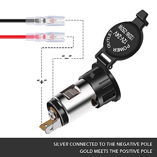 【並行輸入品】2PCS 12V Cigarette Lighter Socket   Car Cigarette Lighter Socket |  | 07