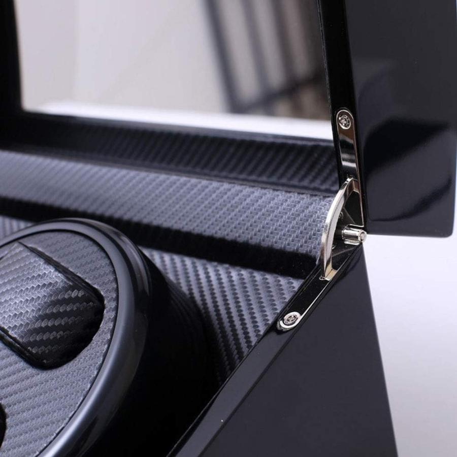 【並行輸入品】NOALED Watch Winder, 4+6 Carbon Fiber Automatic Mechanical Watchの画像