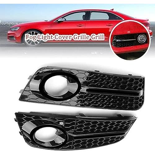 【並行輸入品】GAFENO 車のフロントバンパーフォグライトカバーフォグランプグリルベゼル外装部品フォグライトカバーアウディ A4 B8 2_4