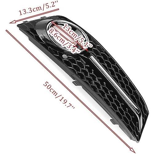 【並行輸入品】GAFENO 車のフロントバンパーフォグライトカバーフォグランプグリルベゼル外装部品フォグライトカバーアウディ A4 B8 2_7