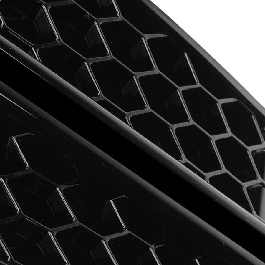 【並行輸入品】GAFENO 車のフロントバンパーフォグライトカバーフォグランプグリルベゼル外装部品フォグライトカバーアウディ A4 B8 2_9