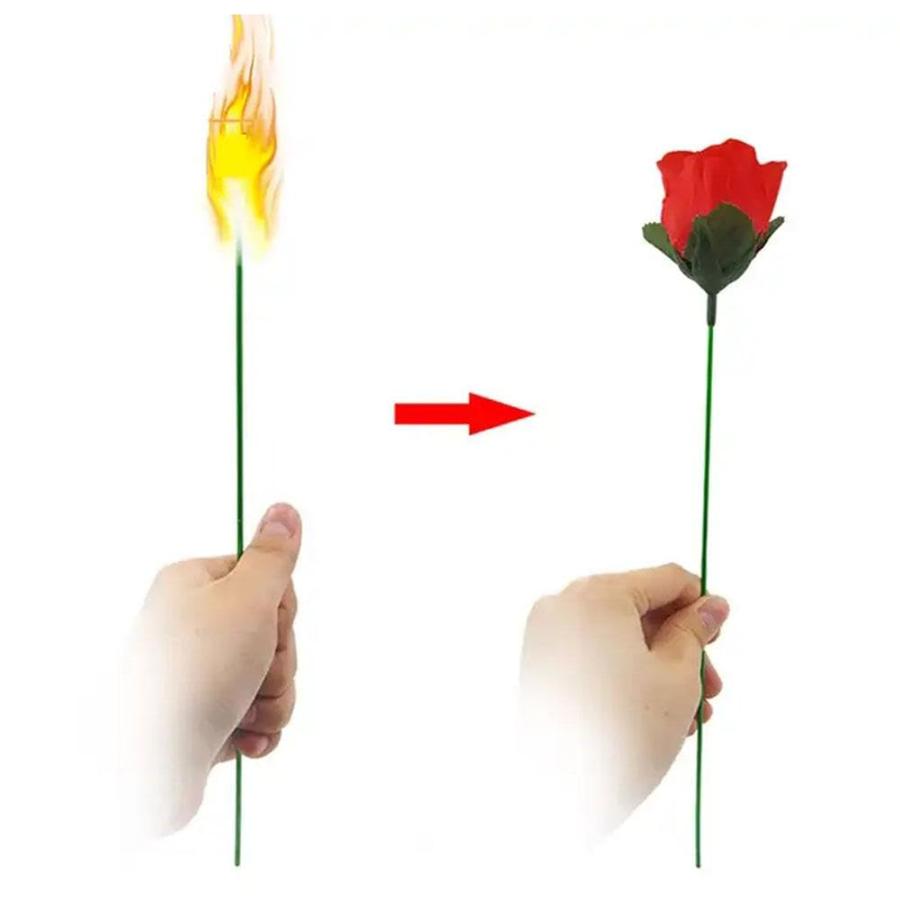 【並行輸入品】Torch to Rose,Torch to Rrose Magic Trick,Fire Magic Trick Flameの画像