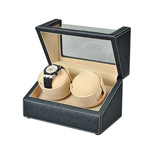 【並行輸入品】Watches and Jewelry Automatic Double Watch Winder, PU Leather, 4の画像