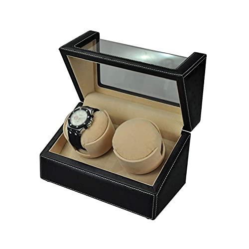 【並行輸入品】Watches and Jewelry Automatic Double Watch Winder, PU Leather, 4の画像