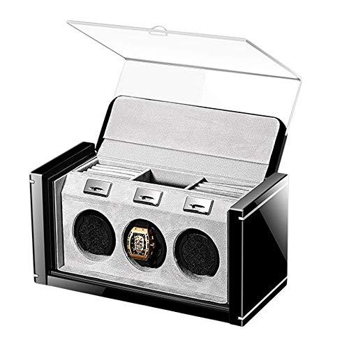 【並行輸入品】Watch Winder,Automatic Watch Winder Velvet Lining Triple Watch W_1