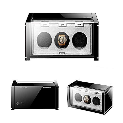 【並行輸入品】Watch Winder,Automatic Watch Winder Velvet Lining Triple Watch W_4