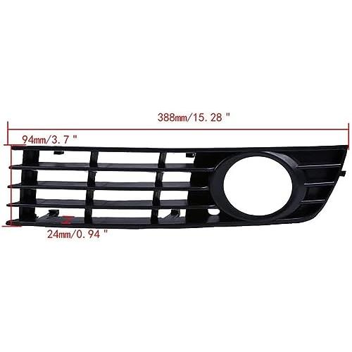 【並行輸入品】GAFENO 車のフロントバンパーフォグライトカバーフォグランプグリルベゼル外装部品フォグライトカバーアウディ A4 B6 2_4