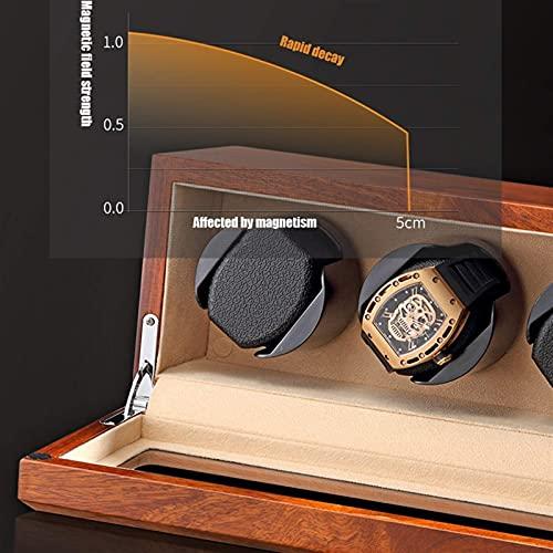 【並行輸入品】Watch Winder Case,Automatic 2 Watch Winder and Quiet Motor   5 Rの画像