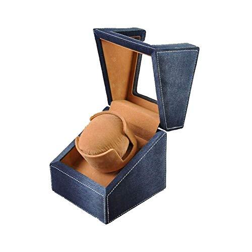 【並行輸入品】Automatic Watch Winder,Single Denim Art Premium Silent Motor Wooの画像