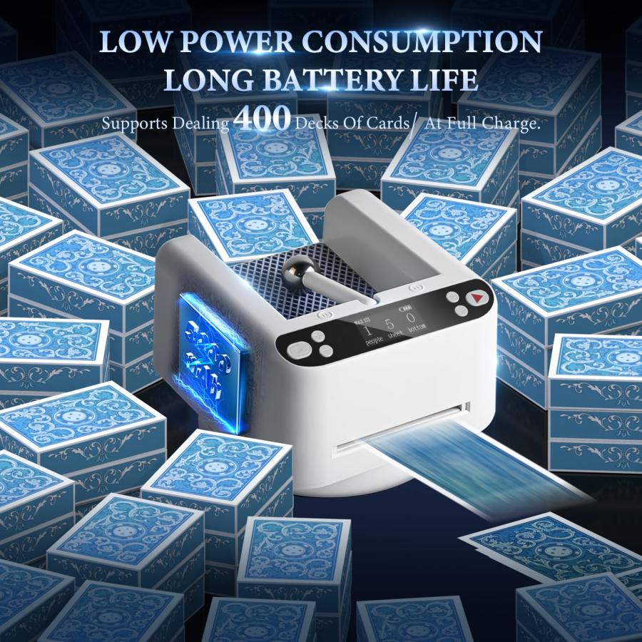 トランプ自動ディーラーマシン Amazon | Proshine カードディーラーマシン&カードシャッフル