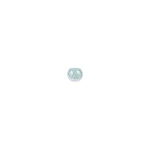 【並行輸入品】Vietri Nuvola Light Blue & White Round Bud Vase 4" D， 4" H， 14 o_2
