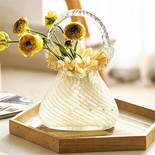 【並行輸入品】花瓶装飾かわいい北欧花瓶高級美的センターピースヴィンテージ花瓶現代中国 Decoracion Para El Hogar ルームイの画像