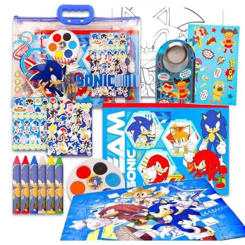 【並行輸入品】TOY DEALS USA， Sonic The Hedgehog Coloring Book， Drawing and Pai_1