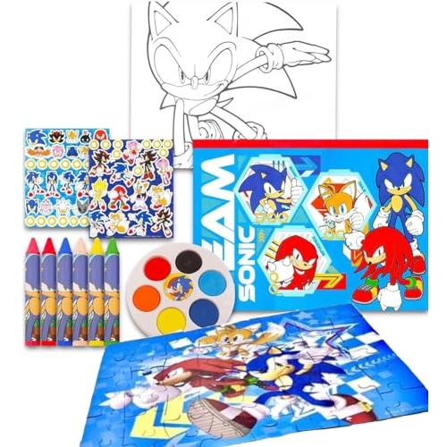 【並行輸入品】TOY DEALS USA， Sonic The Hedgehog Coloring Book， Drawing and Pai_4