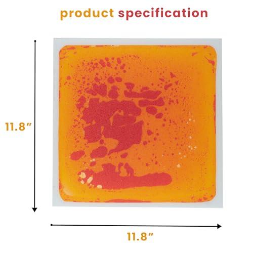 【並行輸入品】Novelmindz Sensory Tiles (6 Pack)   Multi Color Texture Changingの画像