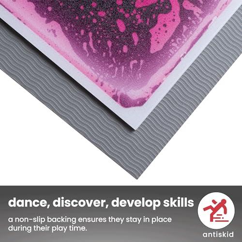 【並行輸入品】Novelmindz Sensory Tiles (6 Pack)   Multi Color Texture Changingの画像
