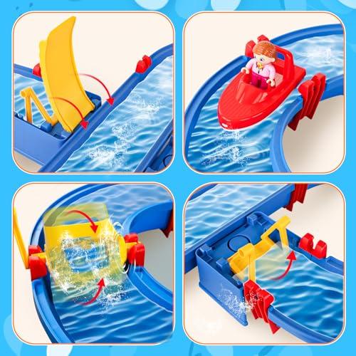 【並行輸入品】HIEMAO Water Table for Toddlers, Kids Outdoor Water Table Summerの画像