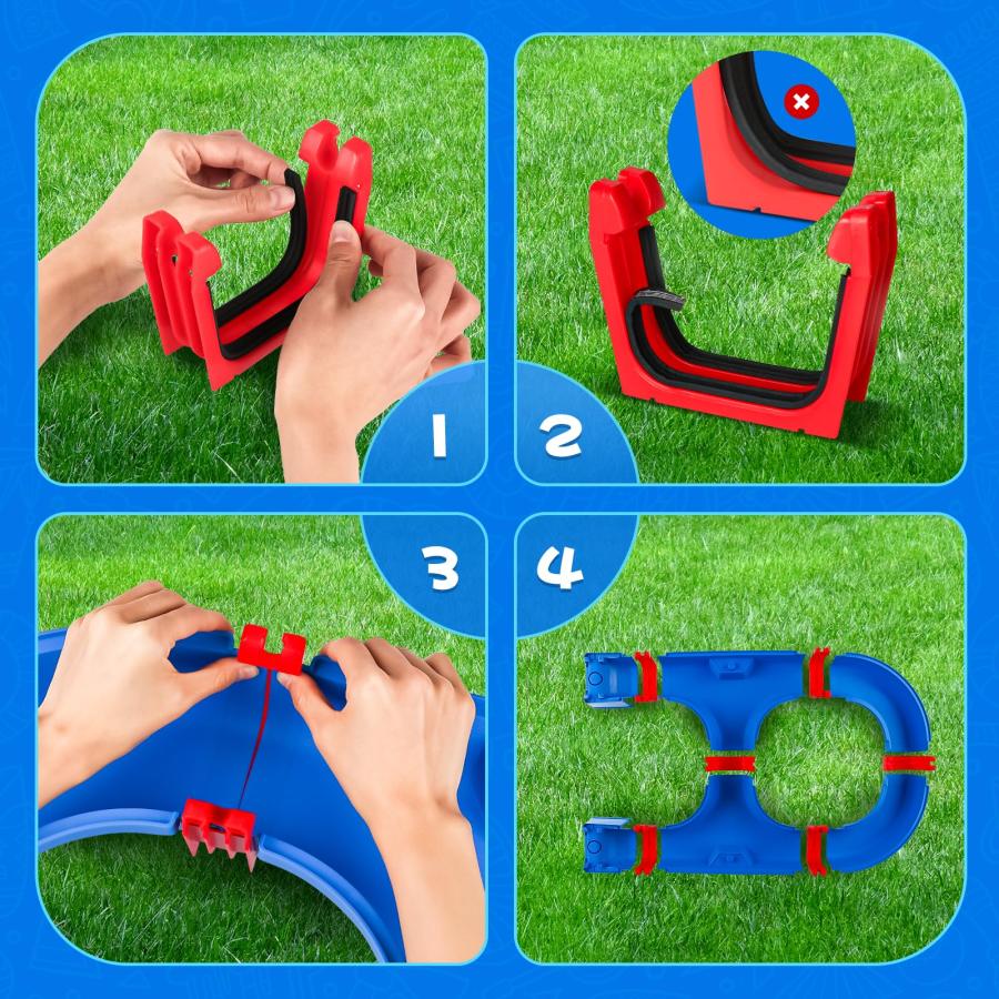 【並行輸入品】zinat Water Table for Toddlers， Outdoor Kids Water Sensory Table_3