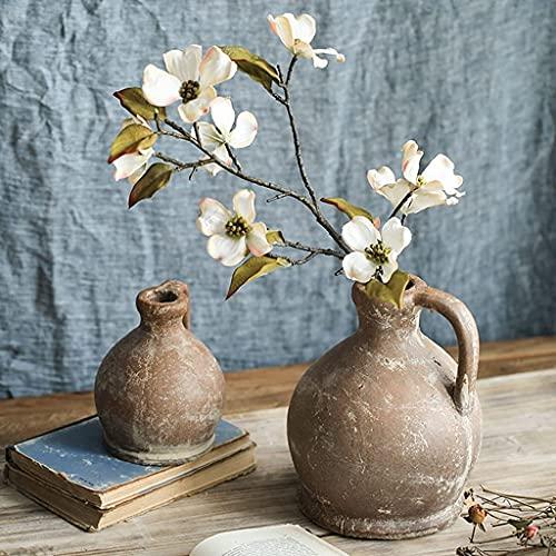 【並行輸入品】Vases Earthenware Flower Handmade Decorative Bud Modern Tall Posの画像