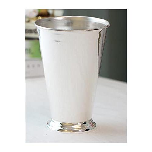 【並行輸入品】Vases European Metal Silver Plated Desktop Vase Creative Home Deの画像