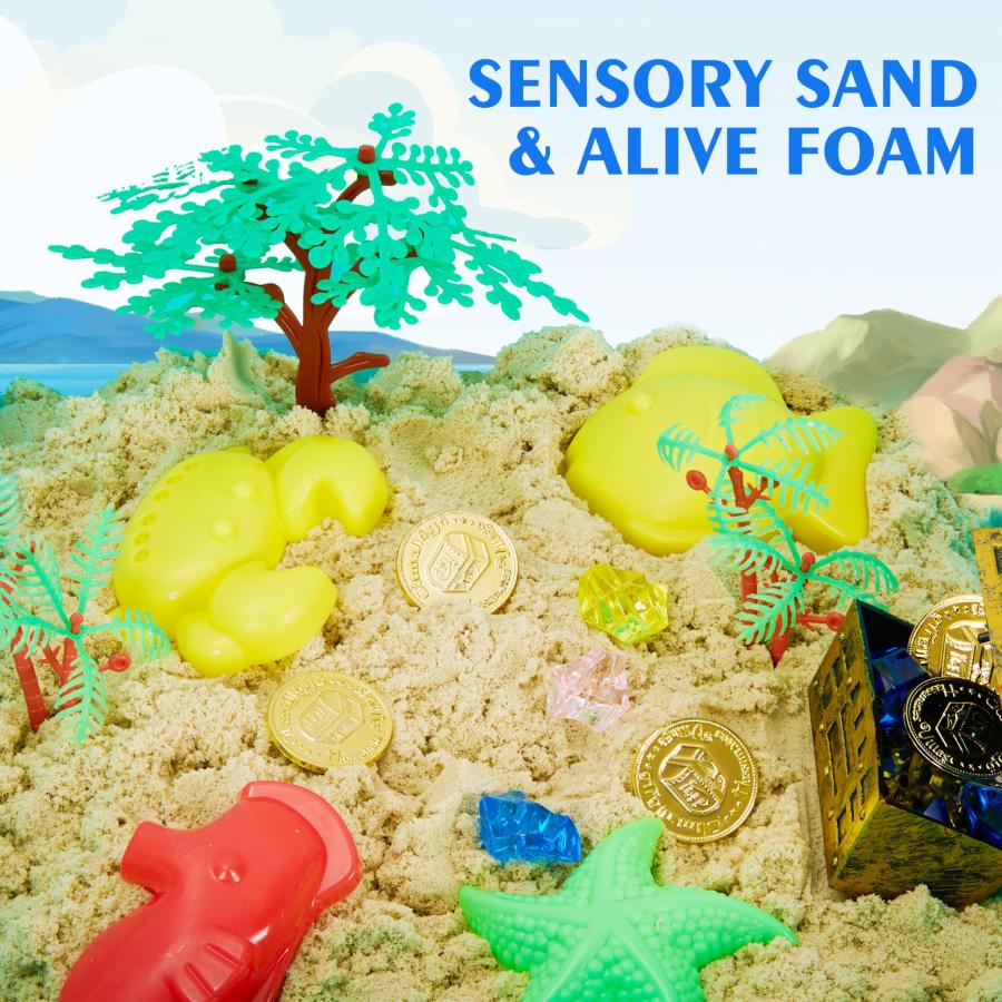 【並行輸入品】Carolart Ocean Sensory Table with Sensory Sands,Ocean Sensory Biの画像