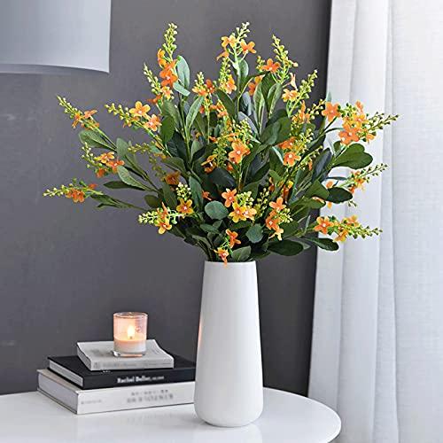 【並行輸入品】ROLTIN Artificial Flowers Indoor 27.56Inch Floral Arrangements,Aの画像