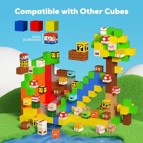 【並行輸入品】GobiDex 100PCS Magnetic Blocks Game Based Kid Toys for Boys Girlの画像