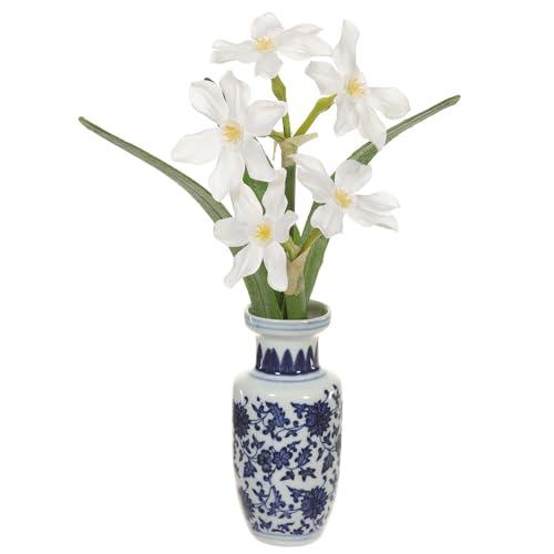 【並行輸入品】SilksAreForever 12\"\" Daffodil Silk Flower Arrangement w/Ceramicの画像