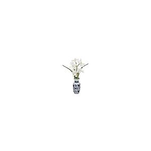 【並行輸入品】SilksAreForever 12\"\" Daffodil Silk Flower Arrangement w/Ceramicの画像