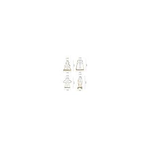 【並行輸入品】Flower Vase Metal Flower Stand Test Tube Transparent Glass Vase_5